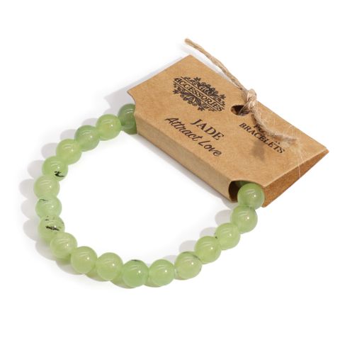 Stylish Power Bracelet - Jade, perfect for any outfit and known for its pain relief and immune-boosting benefits.