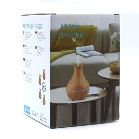 Palermo Atomiser - USB - Colour Change - Timer, featuring a stylish design and LED lights for a soothing atmosphere.