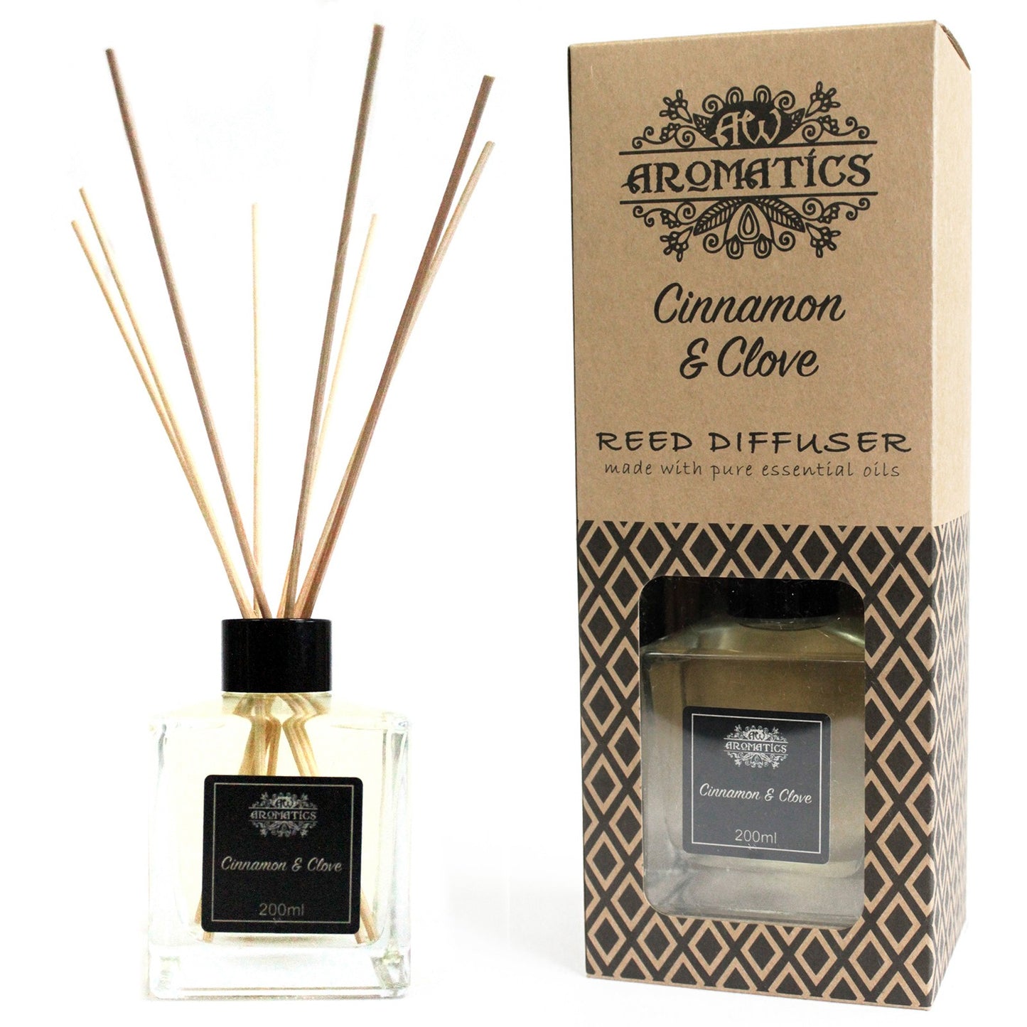 Luxury Large Aromatherapy Essential Oil Reed Diffusers Natural