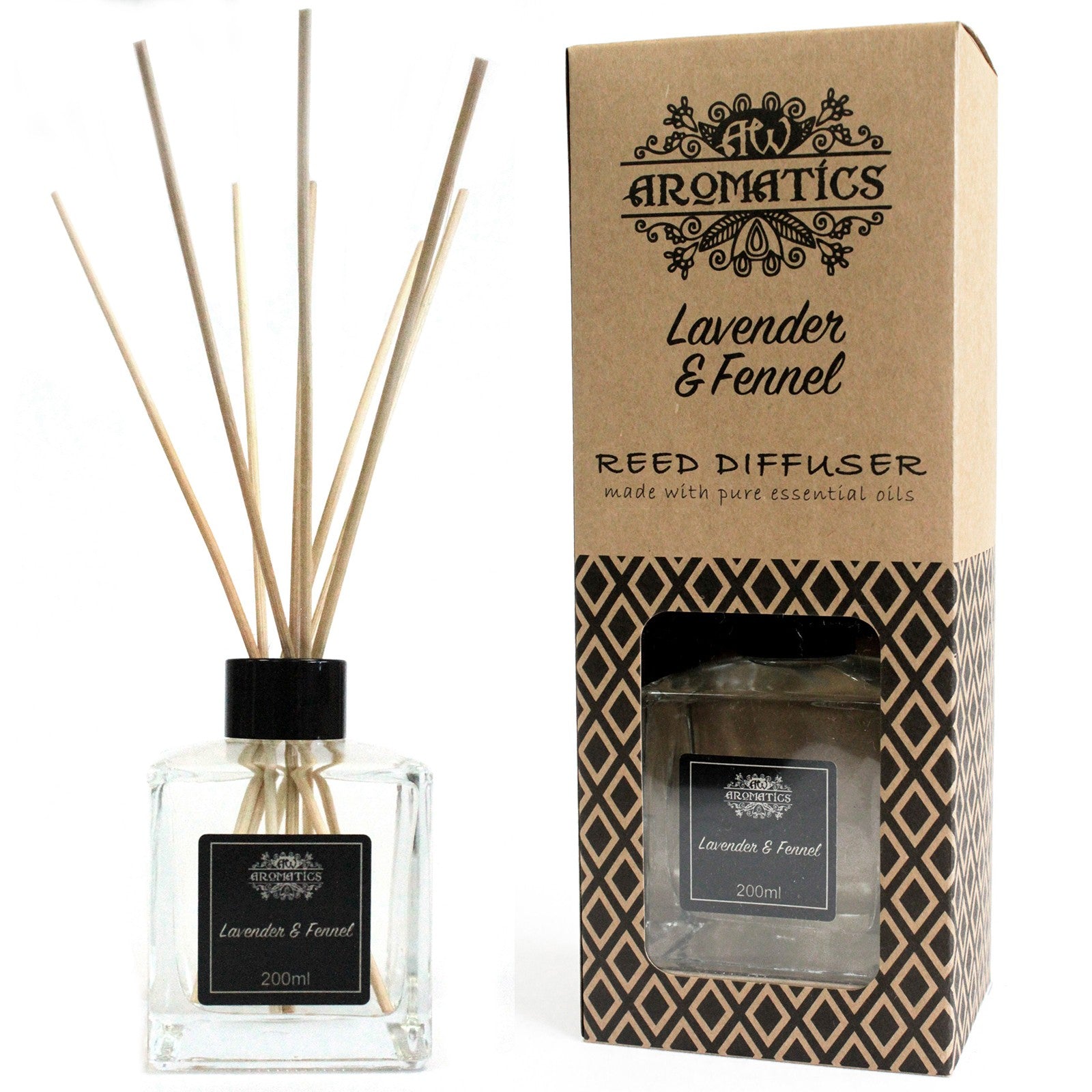 Luxury Large Aromatherapy Essential Oil Reed Diffusers - Aroma Diffuser -Natural, elegantly designed for enchanting fragrances.