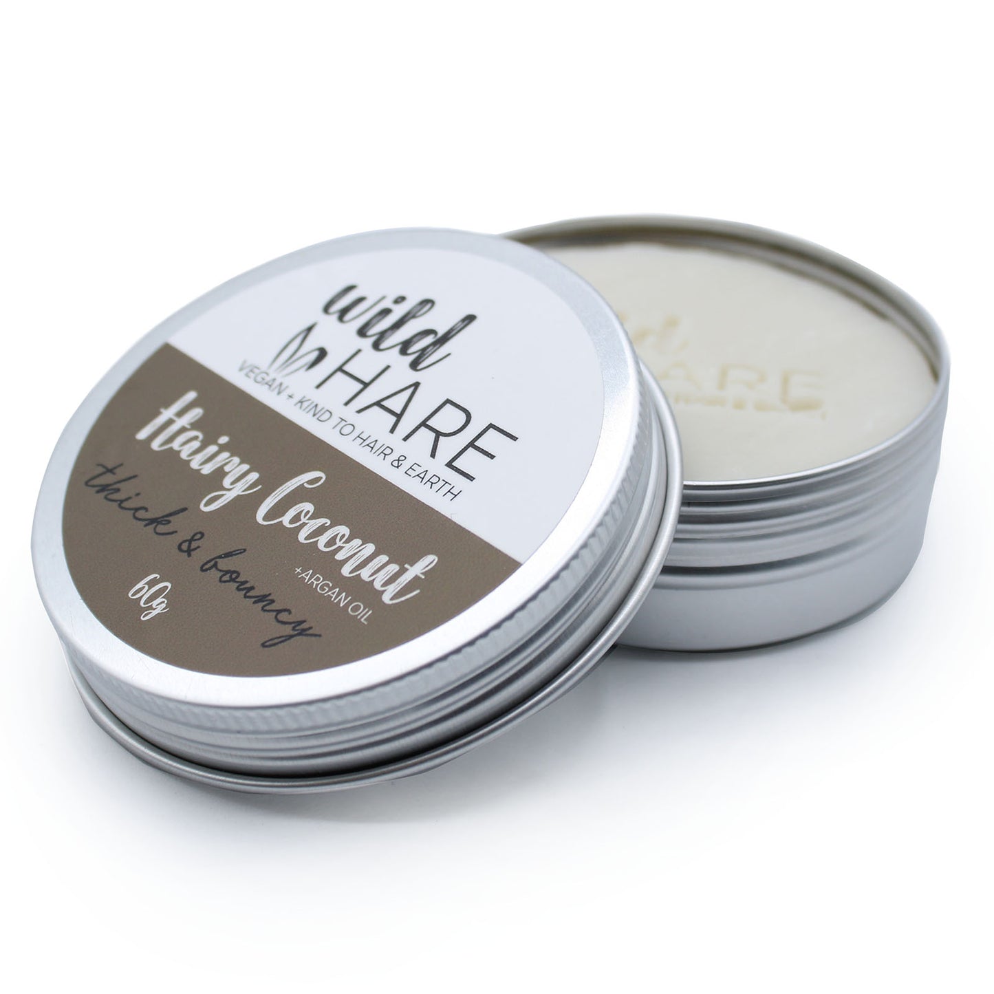 Wild Hare Solid Shampoo 60g Choose your Favourite in a sleek aluminium tin, eco-friendly and vegan-friendly choice.