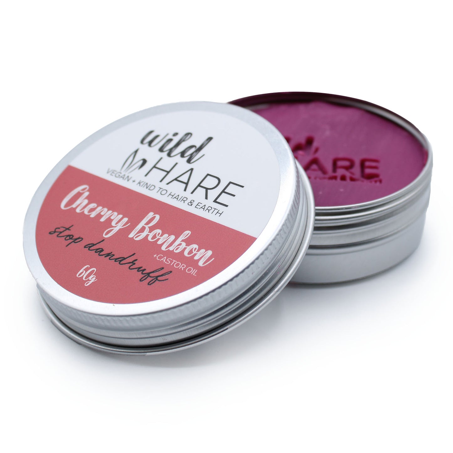 Wild Hare Solid Shampoo 60g Choose your Favourite in a sleek tin, perfect for travel and eco-friendly hair care.