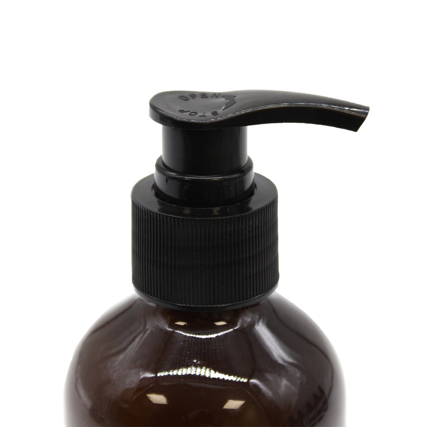 Aromatherapy Hand & Body Lotion pump top, showcasing luxurious natural oils for hydration and scent indulgence.