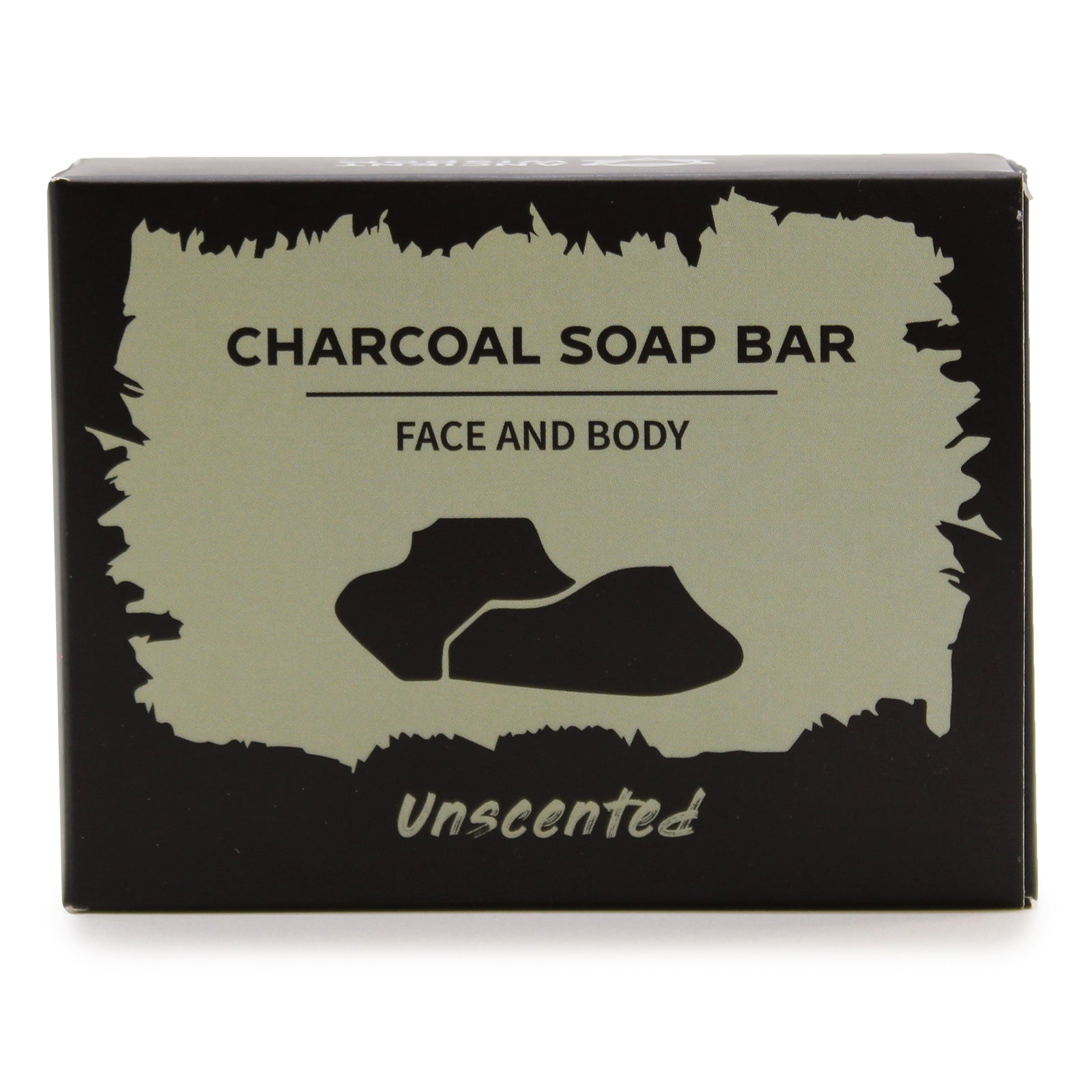Charcoal Soap 85g - Unscented bar offers a deep cleanse for face and body, leaving skin soft and balanced.
