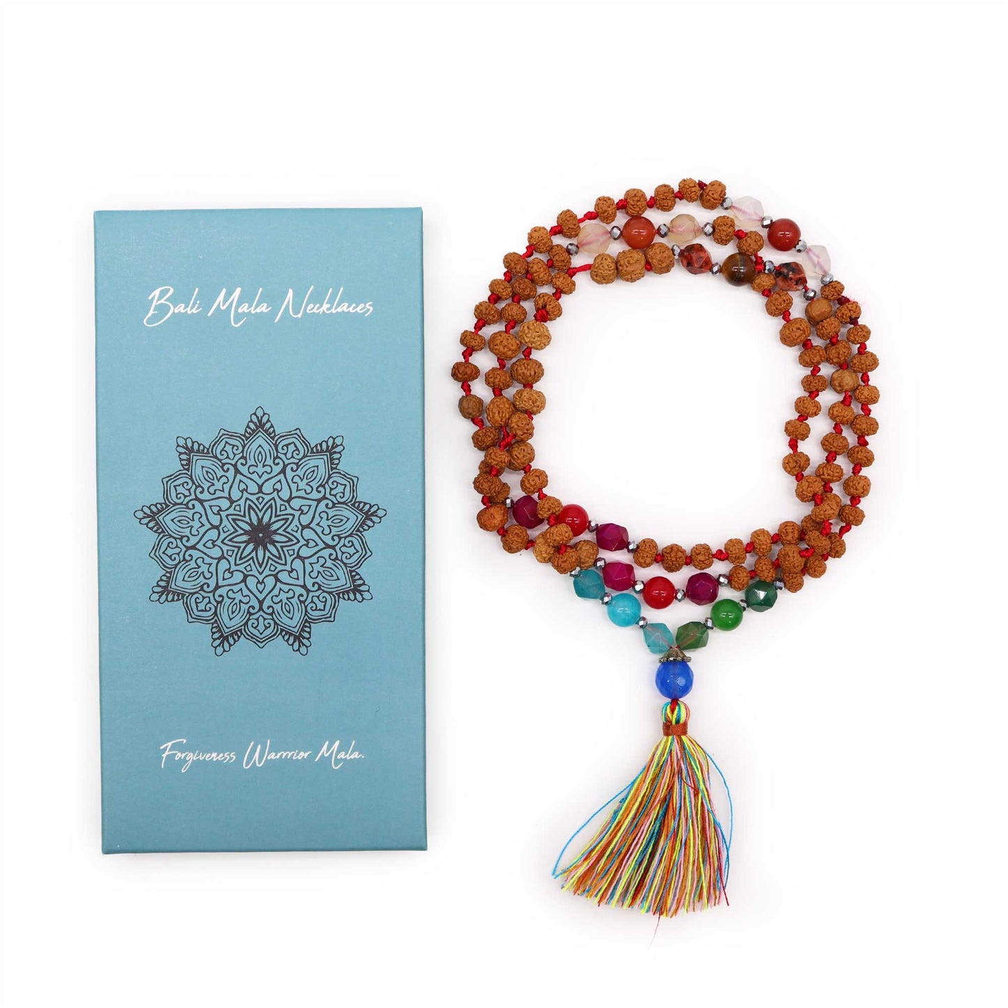 Bali Mala Necklace - Choose your Favourite features exquisite Rudraksha beads for spiritual self-realisation. Perfect from our collection.