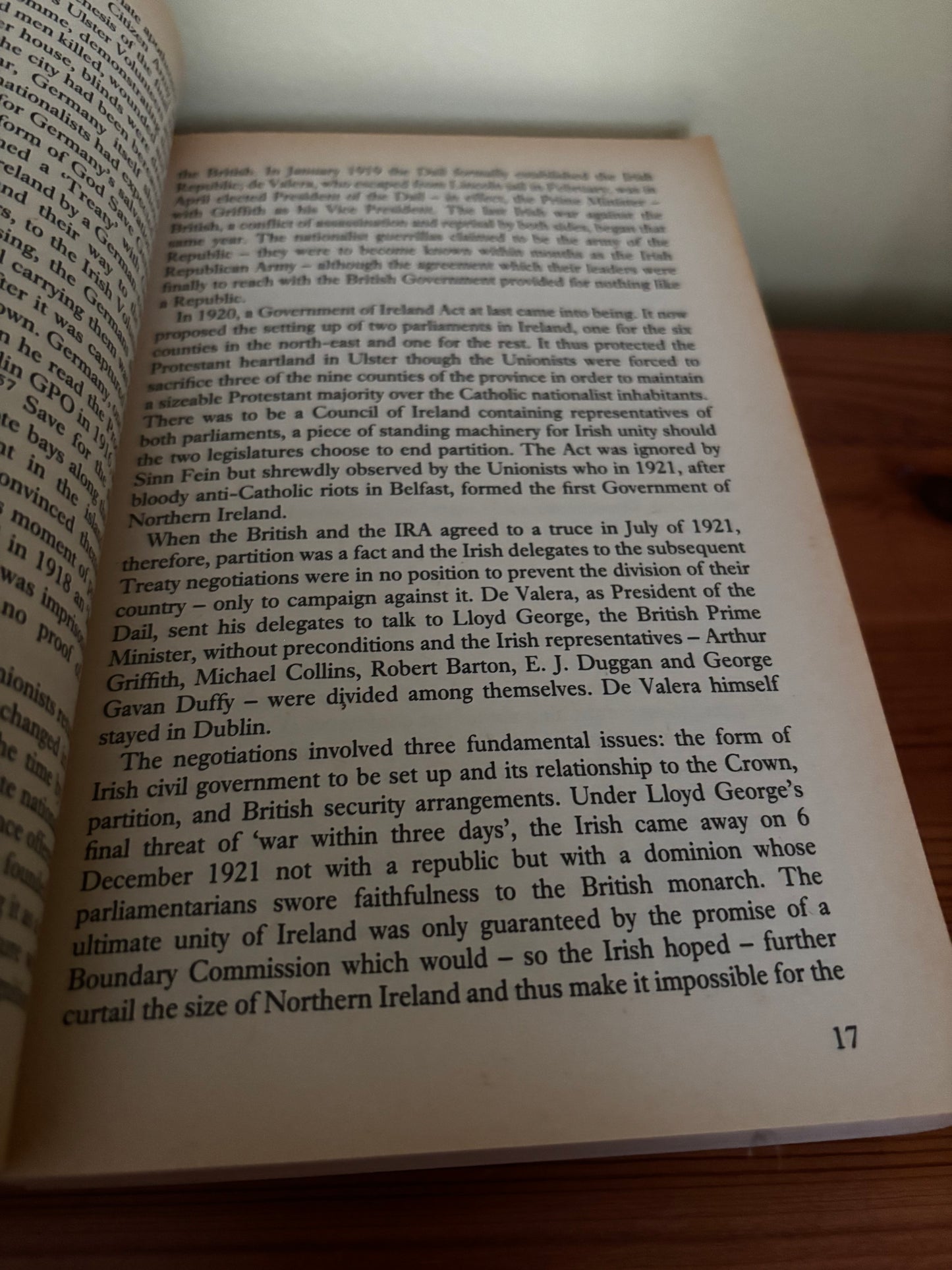 Detailed pages from "In Time of War: Ireland, Ulster and the Price of Neutrality, 1939-45" paperback available now.