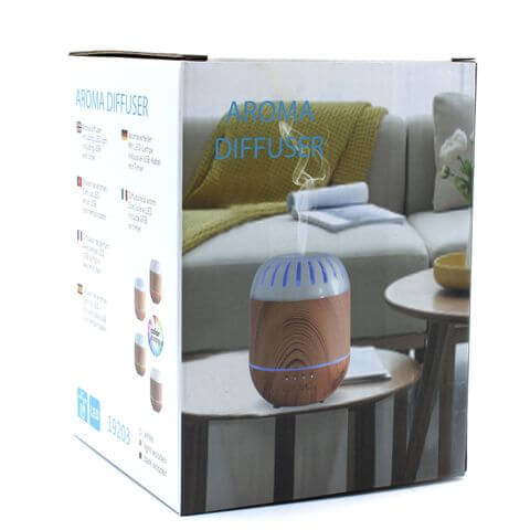 Copenhagen Atomiser - USB - Colour Change - Timer offers a fragrant mist with LED lights and a 120ml tank capacity.