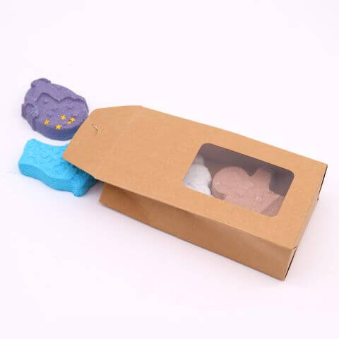 Delight in the Christmas Fun Bath Bomb Gift Pack, featuring colourful, handcrafted bath bombs for festive relaxation.