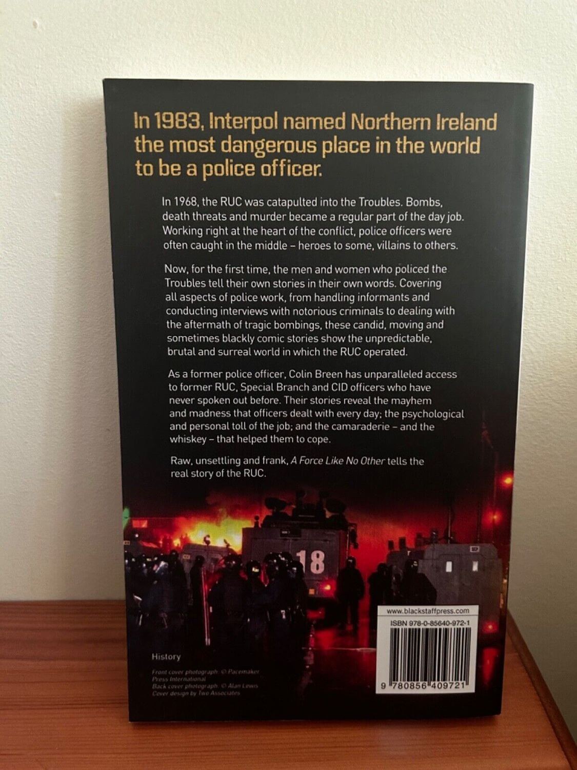 Explore "A Force Like No Other: (Book) The real stories of the RUC men and women who policed the Troubles..." at Blackstaff Press.