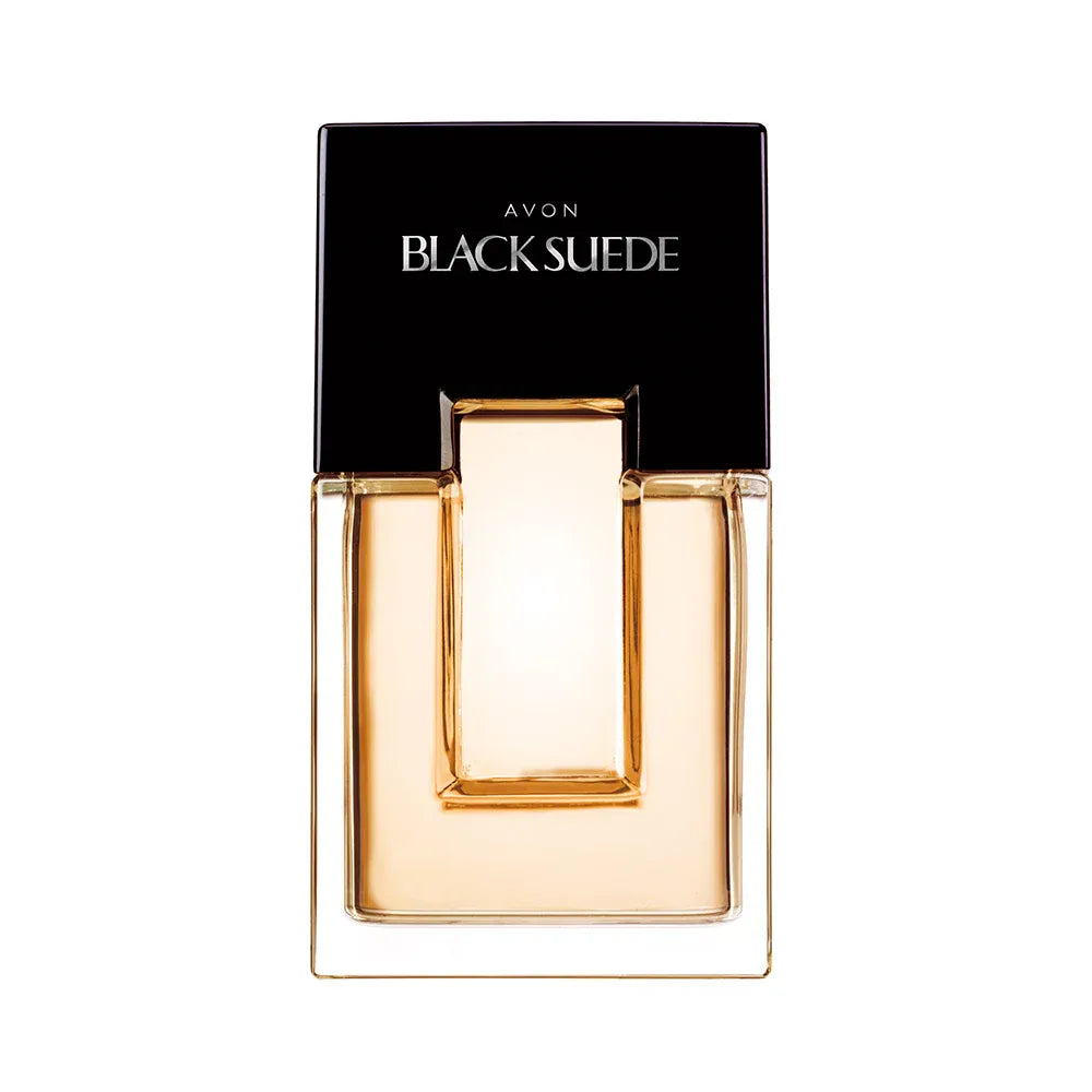 Avon Black Suede EDT for Him, a sophisticated fragrance in a stylish 75ml bottle, perfect for daily wear.