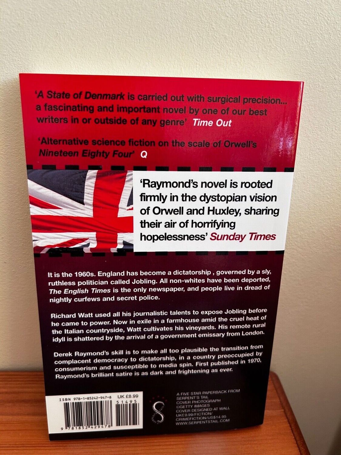 A State of Denmark by Derek Raymond (Book) features gripping crime fiction insights, available at Serpent's Tail.