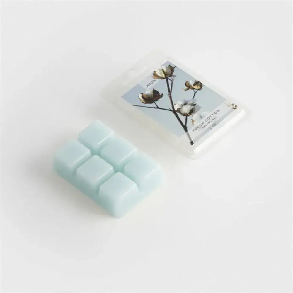 Avon Fresh Cotton Wax Melts X2 Packs (6 Per pack) deliver a refreshing aroma to elevate your home with soothing scents.