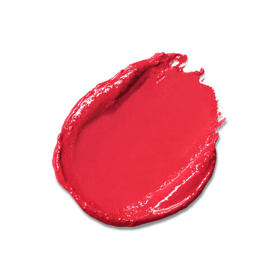 Avon Hydramatic SHINE Lipstick with a Hydrating Hyaluronic Core, Choose your colour, showcasing a vibrant red shade.