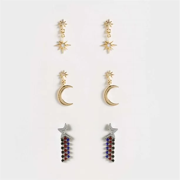 Stunning Avon Juliet Earring set featuring three unique designs for elegant and versatile accessorising.
