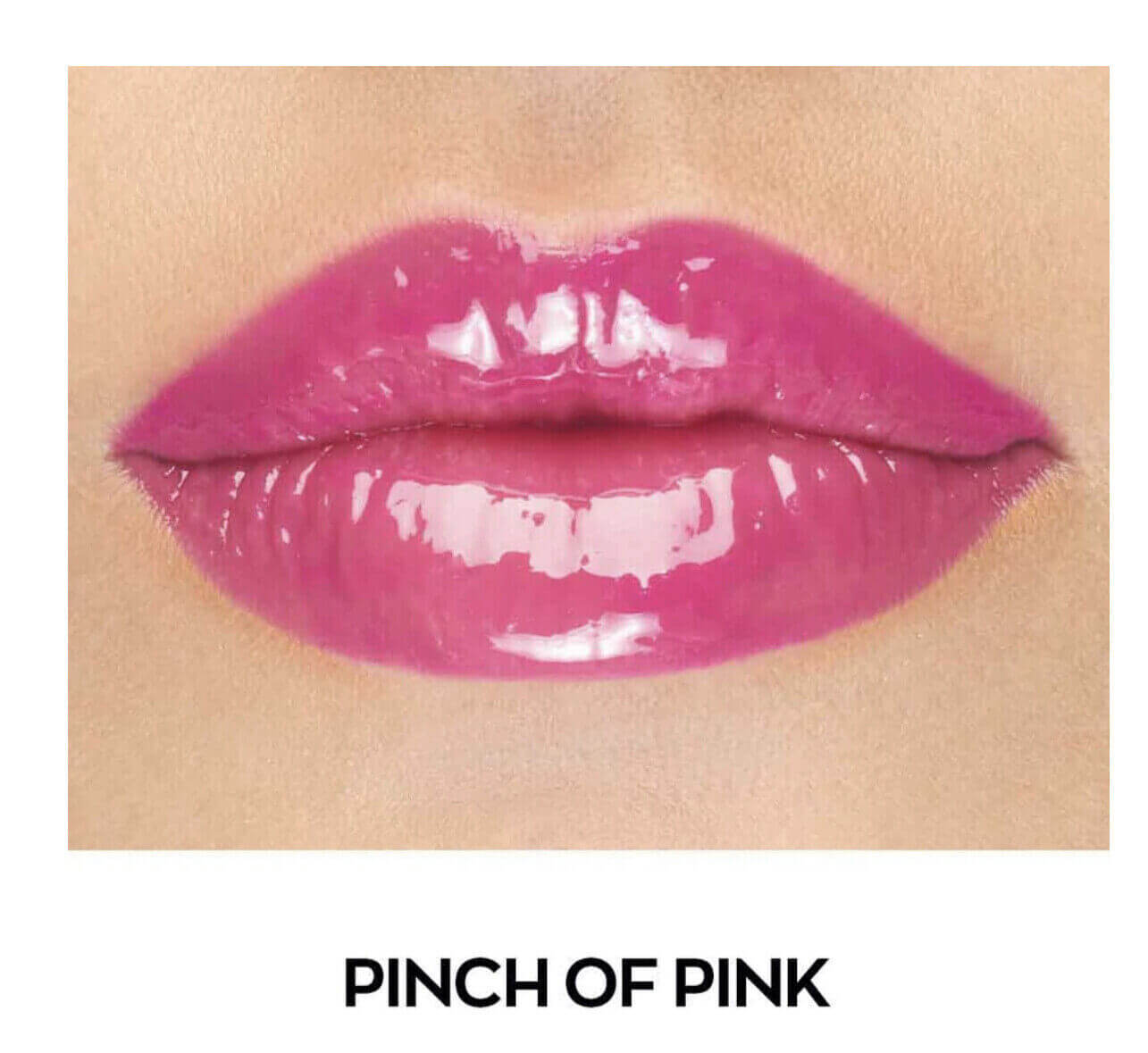 Avon Loaded Lip Lacquer - Choose your shade, showcasing vibrant gloss in 'Pinch of Pink' for stunning lips.