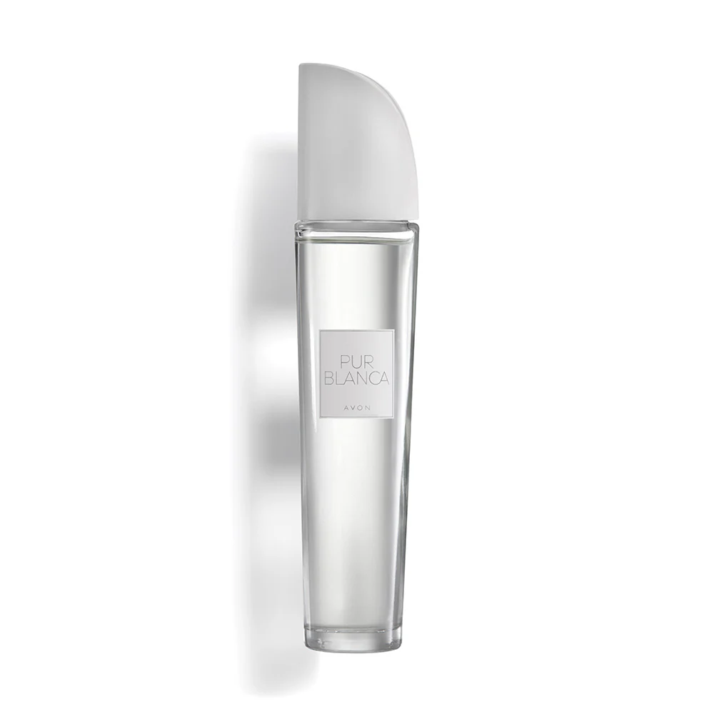 Avon Pur Blanca EDT for Her, a delicate fragrance with White Freesia and Musk, perfect for the modern woman.