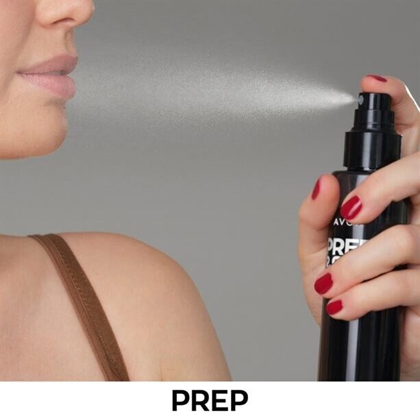 Revitalize your beauty routine with Avon Set and Prep Spray for flawless, all-day makeup application.