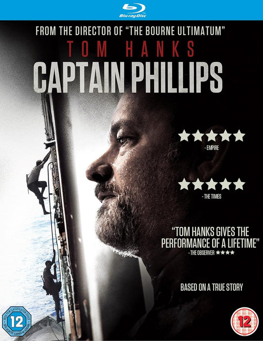 Gripping drama on Blu-ray, Captain Philips (Blu-Ray) stars Tom Hanks in a true story of survival and courage.