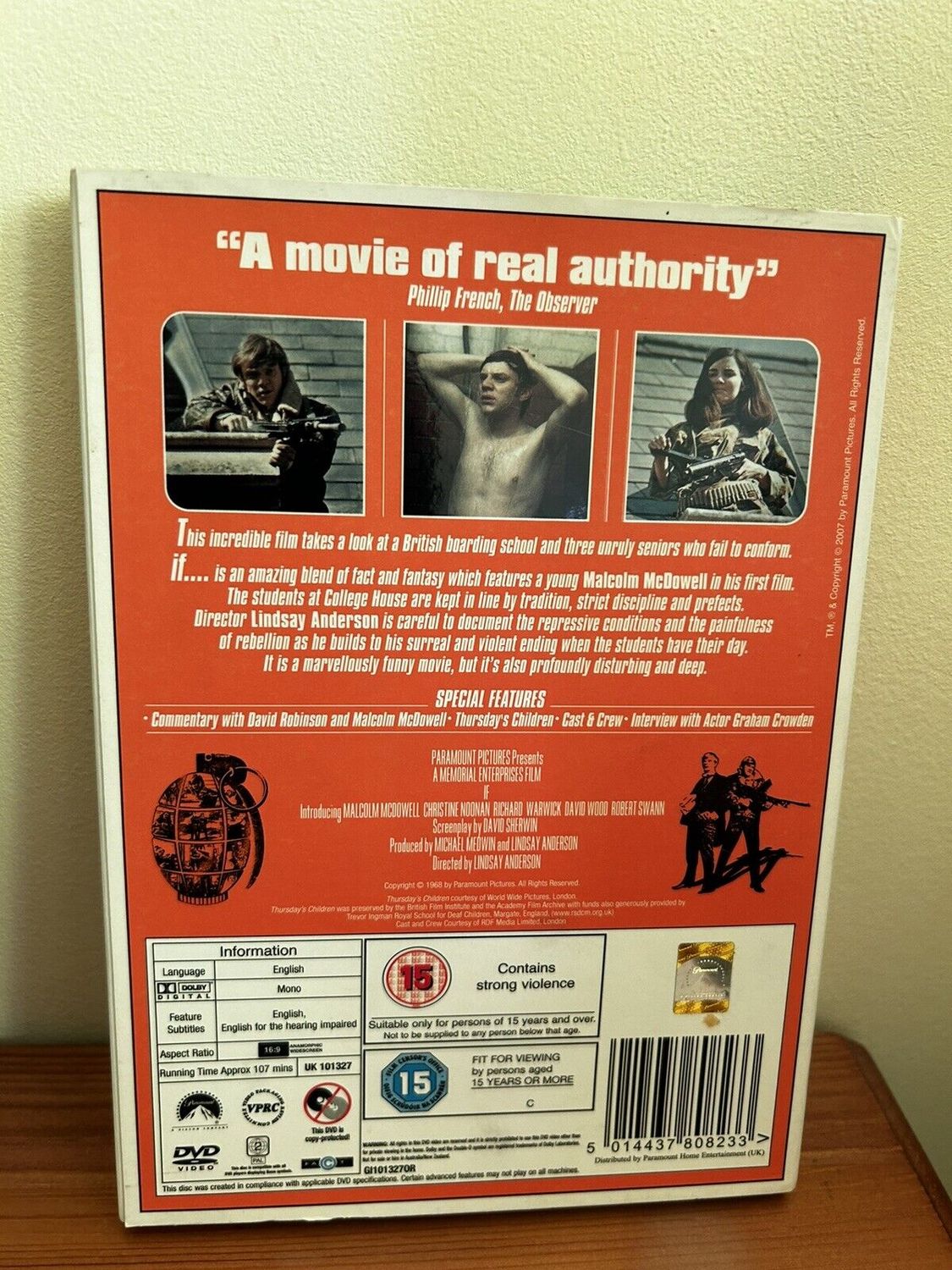 Explore the gripping narrative of If.... (DVD, 2007), a classic film challenging societal norms, now available preloved.
