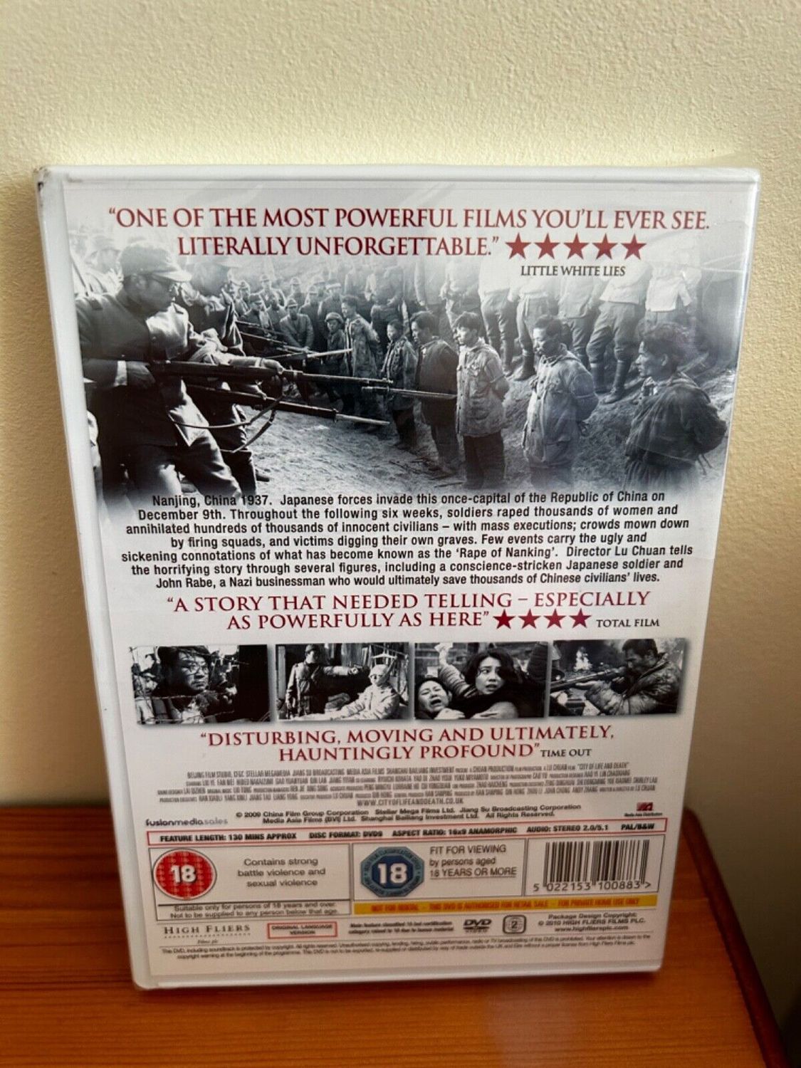 City Of Life And Death DVD Starring Gao Yuanyuan Drama Historical War Film showcases gripping historical narratives.