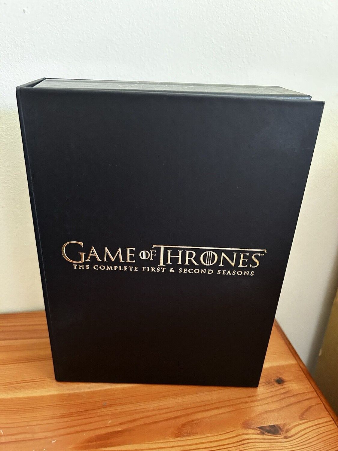 Game Of Thrones - Season 1 & 2 box set, a treasured DVD collection for fans of epic storytelling.