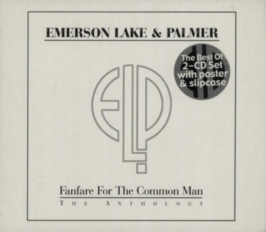Fanfare for the Common Man by Emerson Lake & Palmer CD showcasing the band's innovative progressive rock legacy.