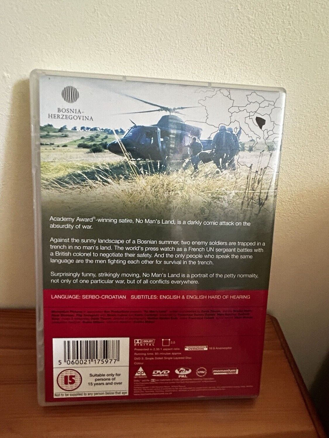 No Man's Land (DVD) 2003 showcases a gripping war drama, available now at our store. Discover cinematic brilliance!