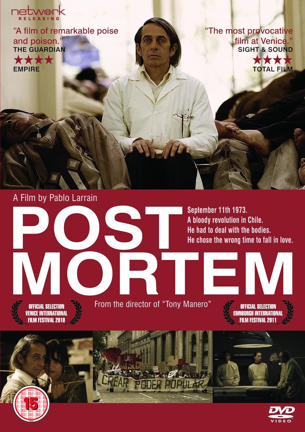 Post Mortem (DVD, 2012) showcases a gripping tale of chaos in Chile during the 1973 revolution. Available now!
