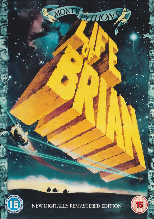 Monty Python's Life of Brian: New Digitally Remastered Edition (DVD) showcases the classic comedy in stunning detail.