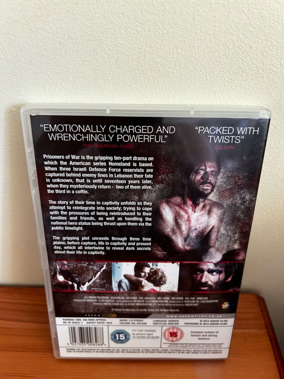Prisoners Of War TV Series (DVD) reveals the intense journey of captives returning to life post-conflict.