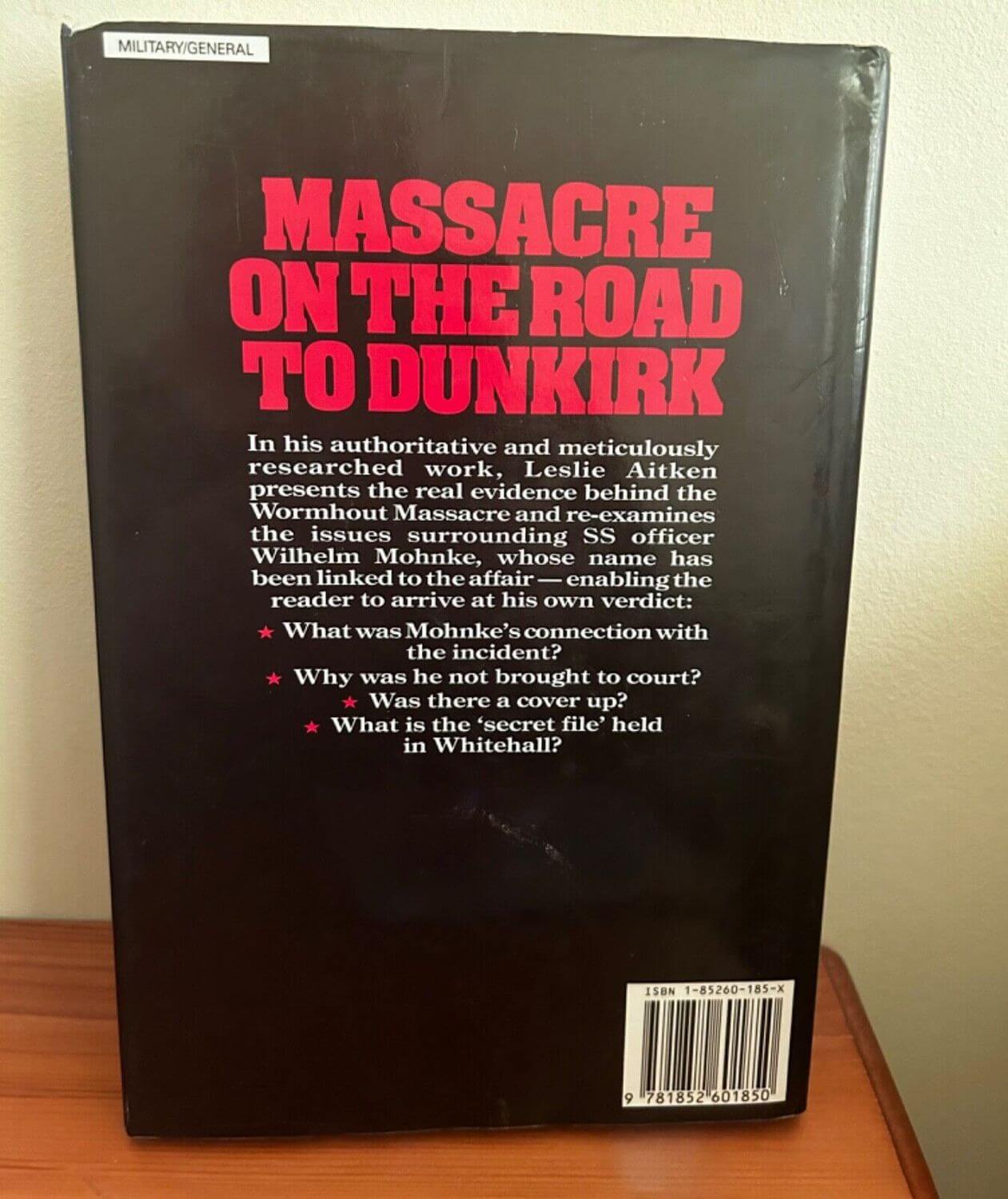 Massacre on the Road to Dunkirk (Book) reveals gripping WWII events, a must-read available at leading bookstores.