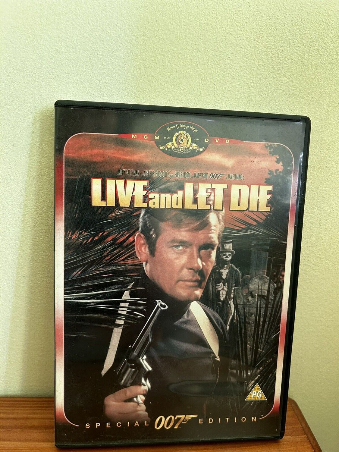 MGM Live And Let Die (DVD) showcases Roger Moore in this iconic Bond adventure, perfect for action fans.