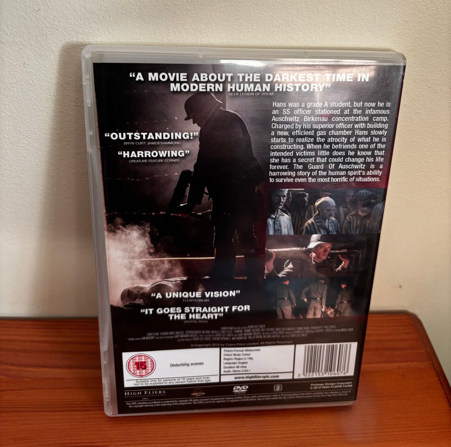 The Guard of Auschwitz (DVD, 2019) showcases a powerful tale of history's darkest chapter, available at High Fliers.