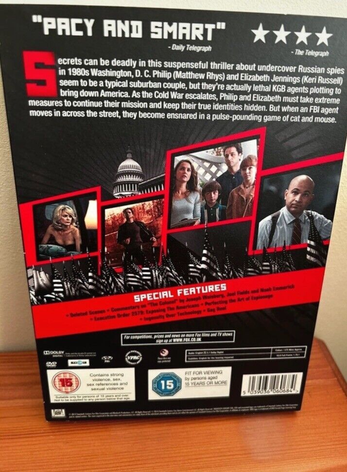 The Americans - Series 1 - Complete (DVD) offers thrilling espionage drama with Keri Russell and Matthew Rhys.