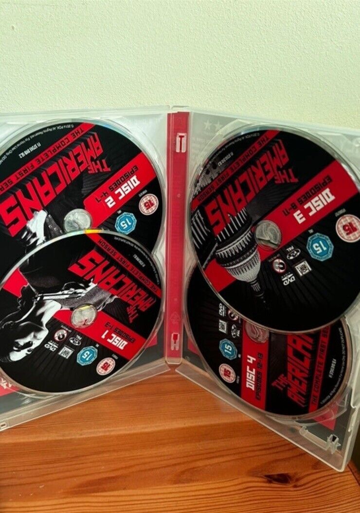 The Americans - Series 1 - Complete (DVD) showcases four thrilling discs of espionage drama for enthusiasts.