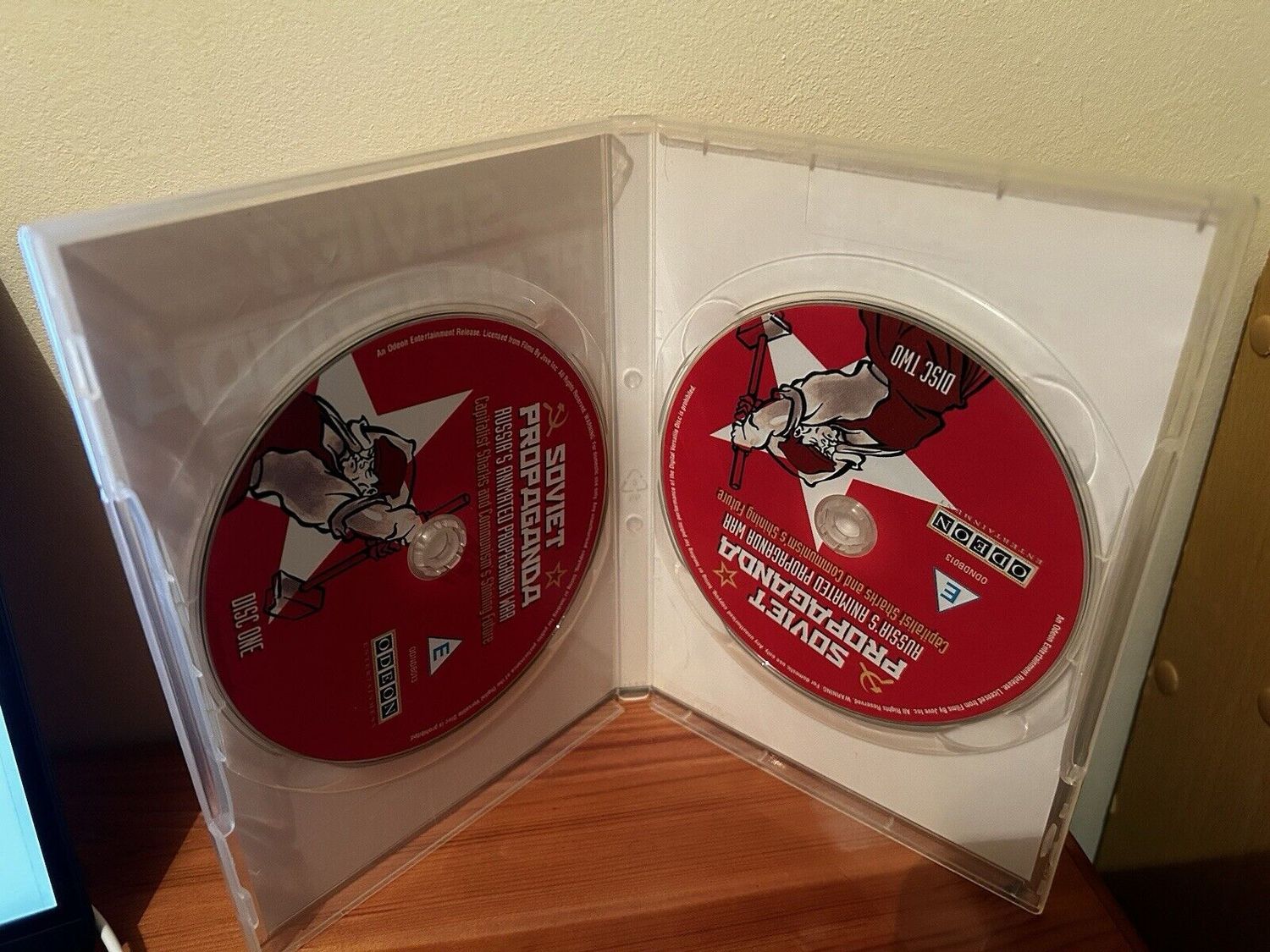 Collector's edition of Soviet Animation - Capitalist Sharks And Communist Dreams (DVD) featuring two captivating discs.