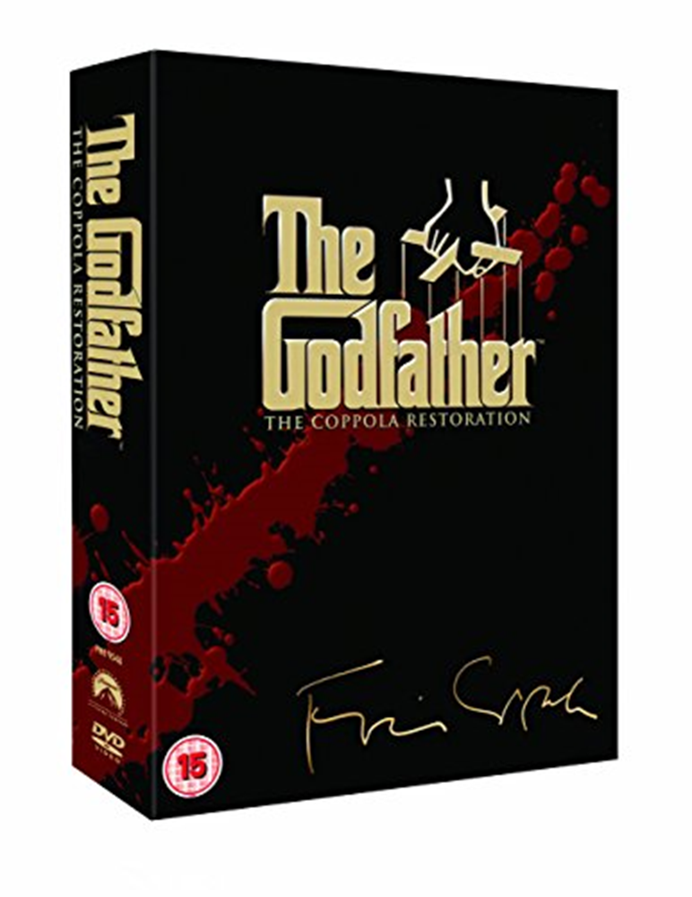Discover the iconic THE GODFATHER Films 1-4 (DVD) Box Set, featuring stunning restoration and classic performances.