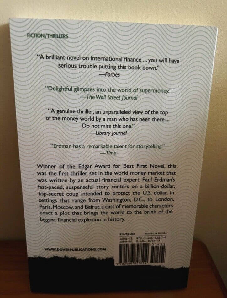 Explore The Billion Dollar Sure Thing (Book) by Paul Erdman, a gripping political thriller on finance and intrigue.