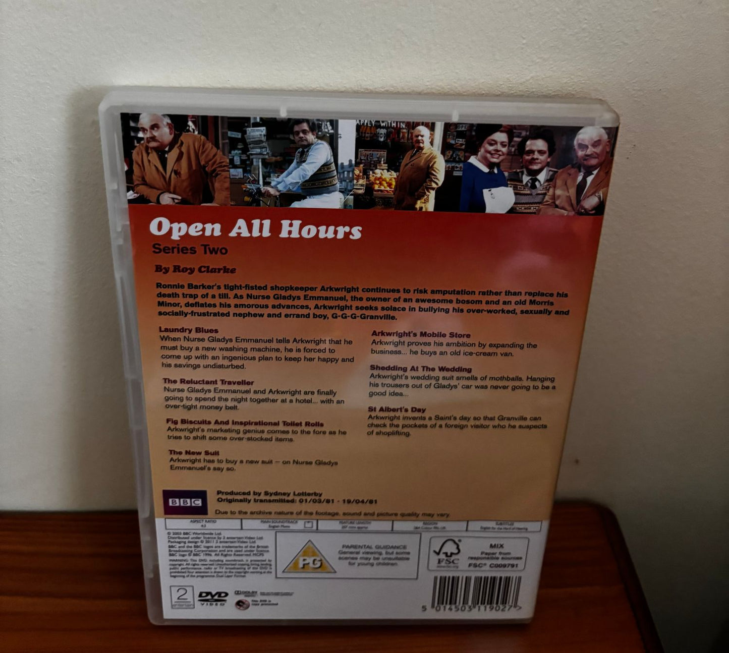 The Complete Open All Hours - Series One to Four (1976) boxset showcases classic British comedy on DVD.