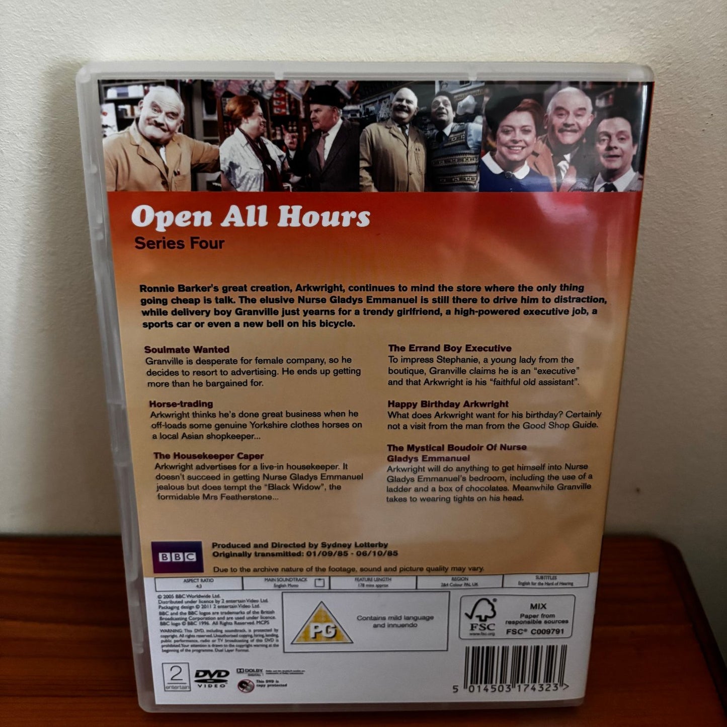 The Complete Open All Hours - Series One to Four (1976) boxset, a classic British comedy available at your favourite store.