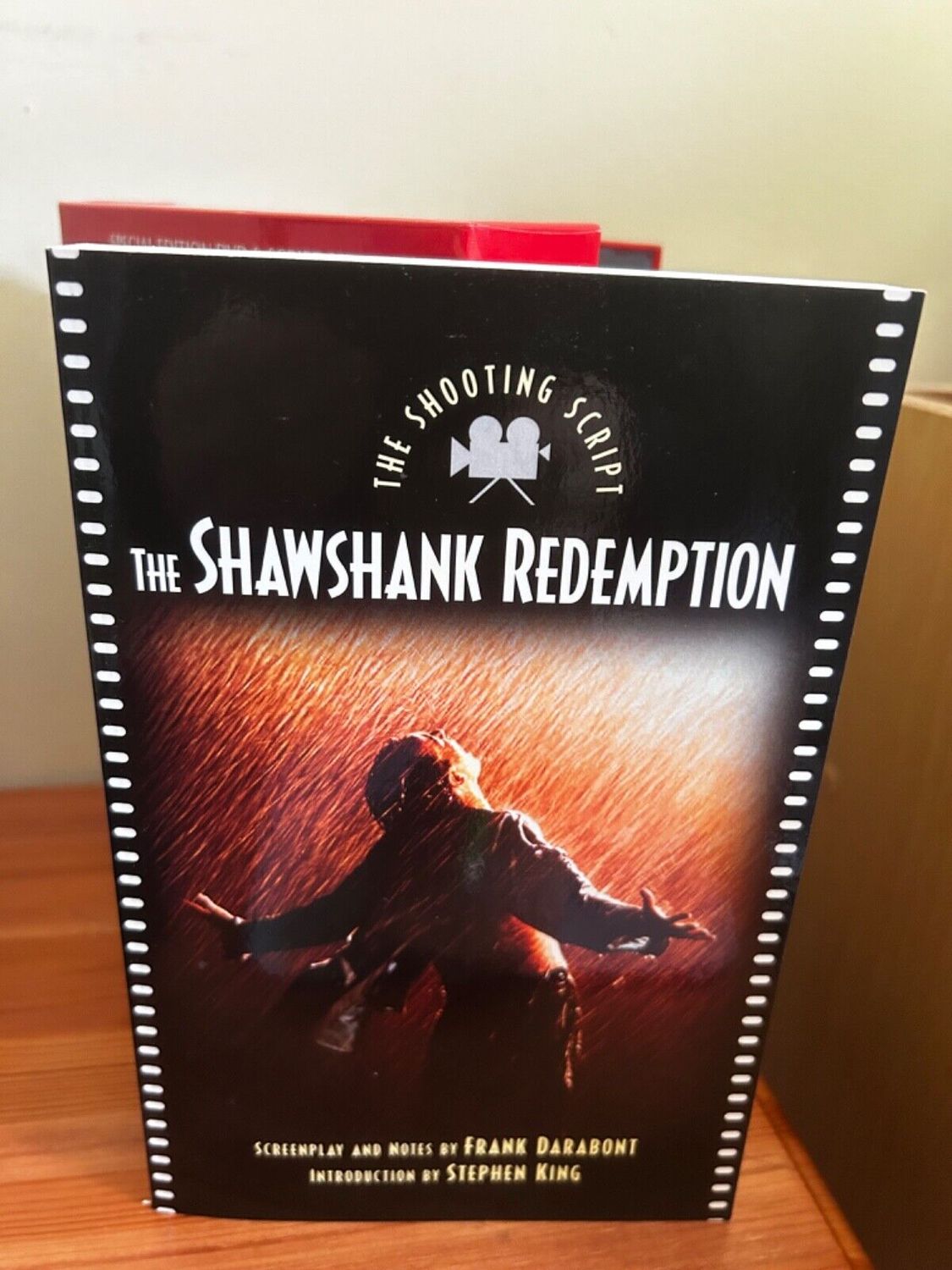The Shawshank Redemption Special Edition Script Set (DVD) showcases the screenplay and iconic imagery of hope.
