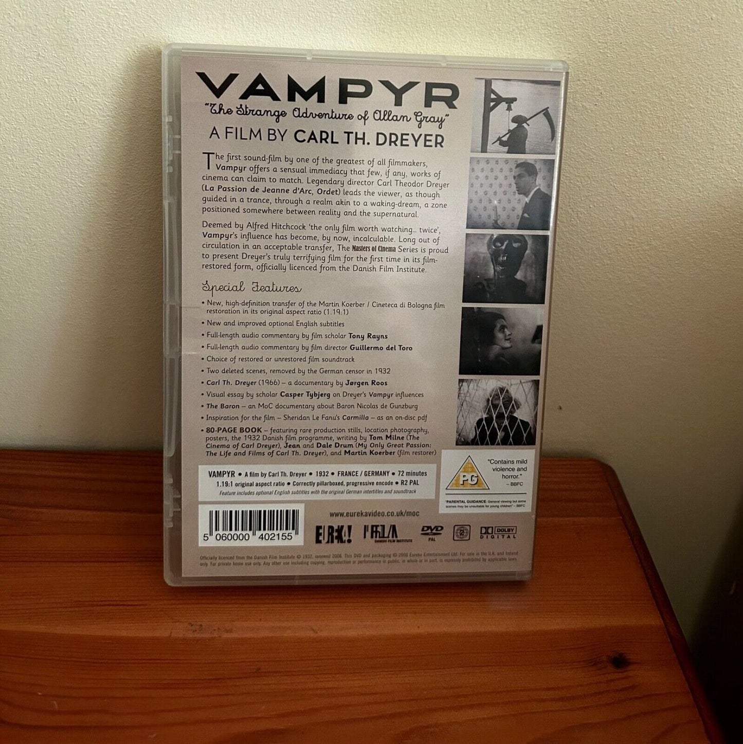Vampyr (DVD, 2008) showcases Carl Th. Dreyer's haunting classic, a must-have for horror film enthusiasts.