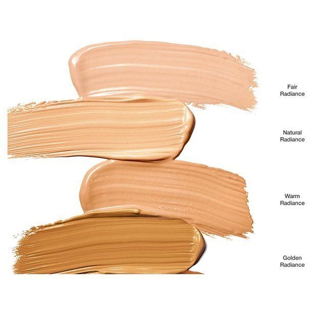 Swatches of Avon Under Eye Brightening Illuminator Concealer - Warm Radiance alongside other shades for perfect matching.