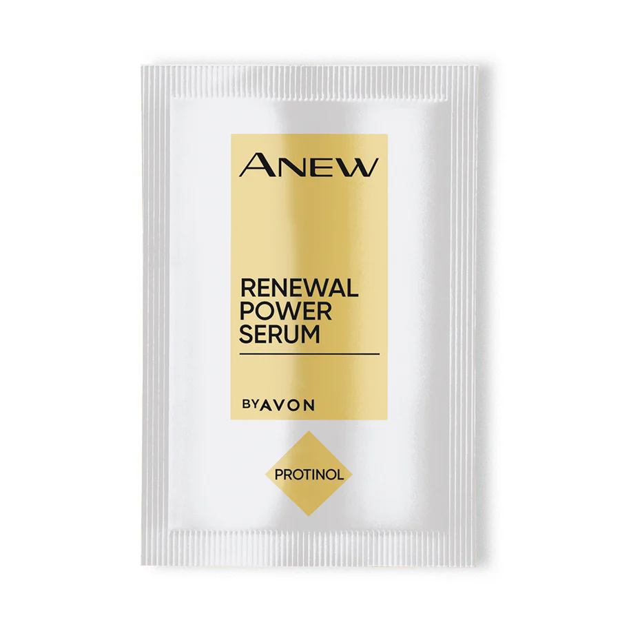 Avon Mixed Cream/Oil/Jelly Samples ONLY - Please see description - Job lot featuring Anew Renewal Power Serum sachet.