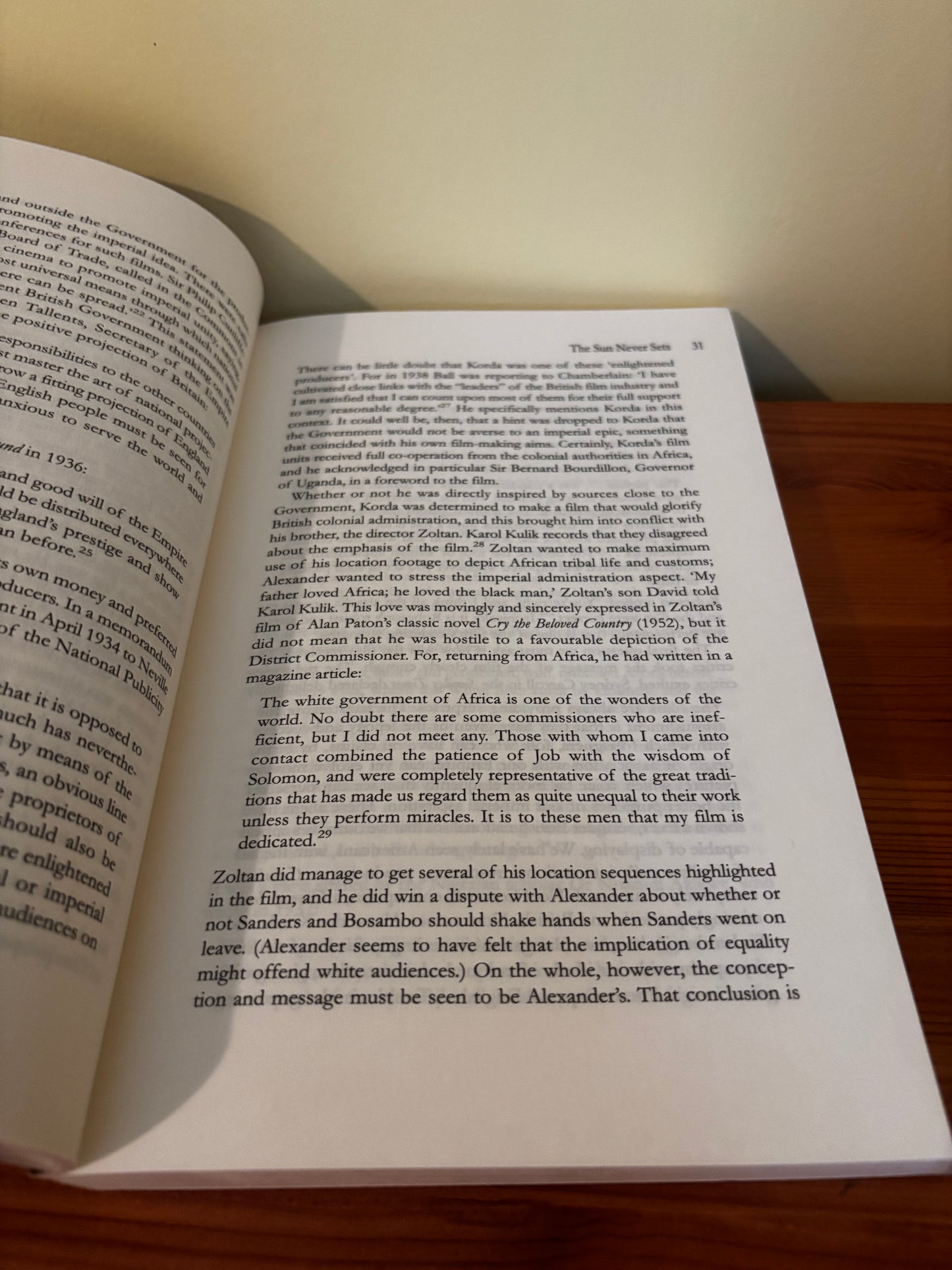 Text from "Best of British: Cinema and Society, Anthony Aldgate" showcasing film history insights and cultural analysis.