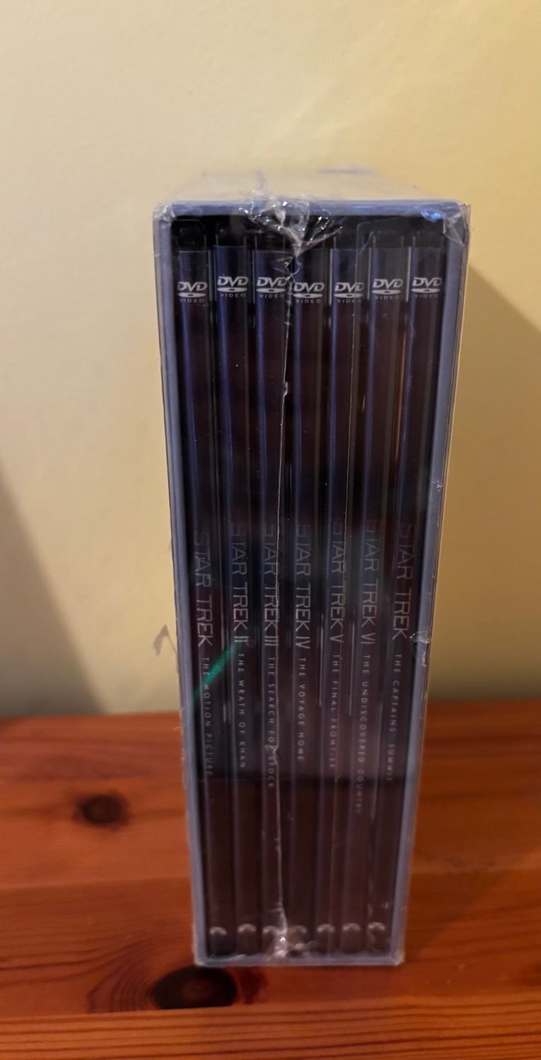 Star Trek Original Motion Picture Collection Movies 1-6 DVD Boxset showcases six iconic films for true fans.