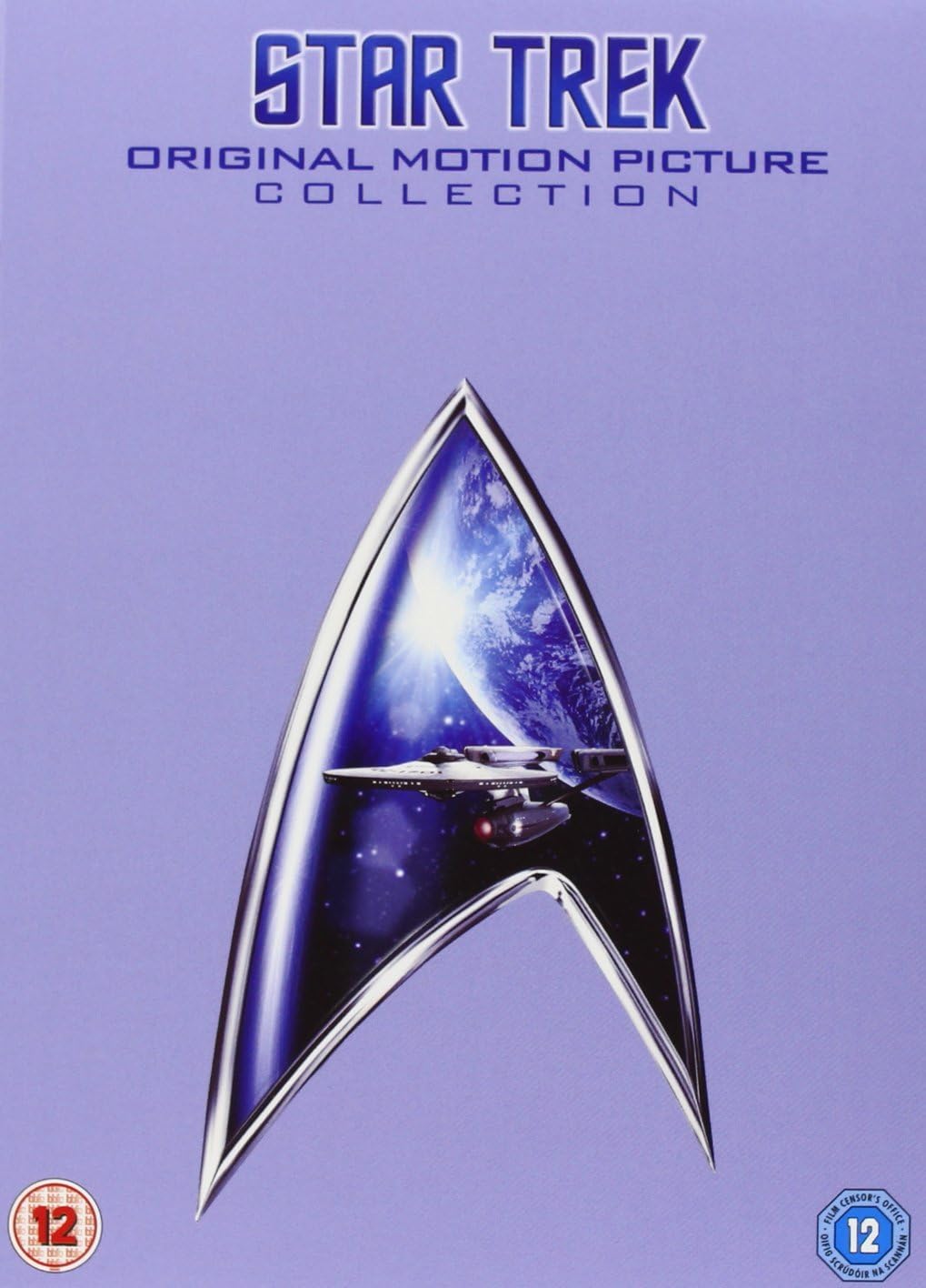Star Trek Original Motion Picture Collection Movies 1-6 DVD Boxset, featuring iconic films and stunning artwork.