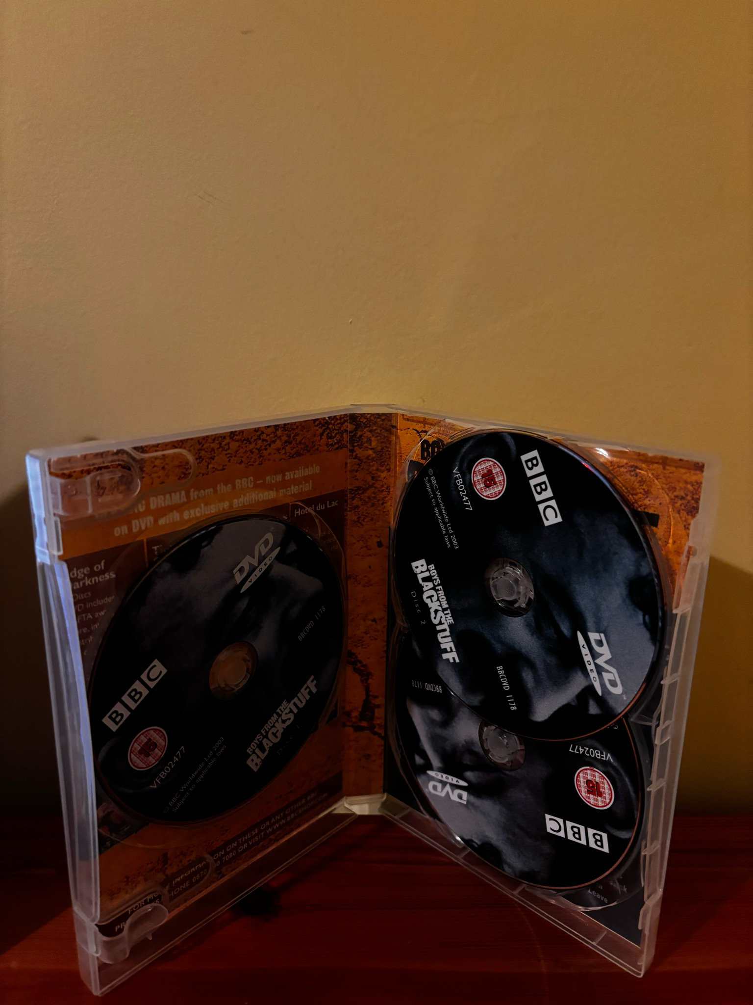 Boys from the Blackstuff: DVD Box Set showcases three discs of the iconic series, a must-have for classic drama fans.