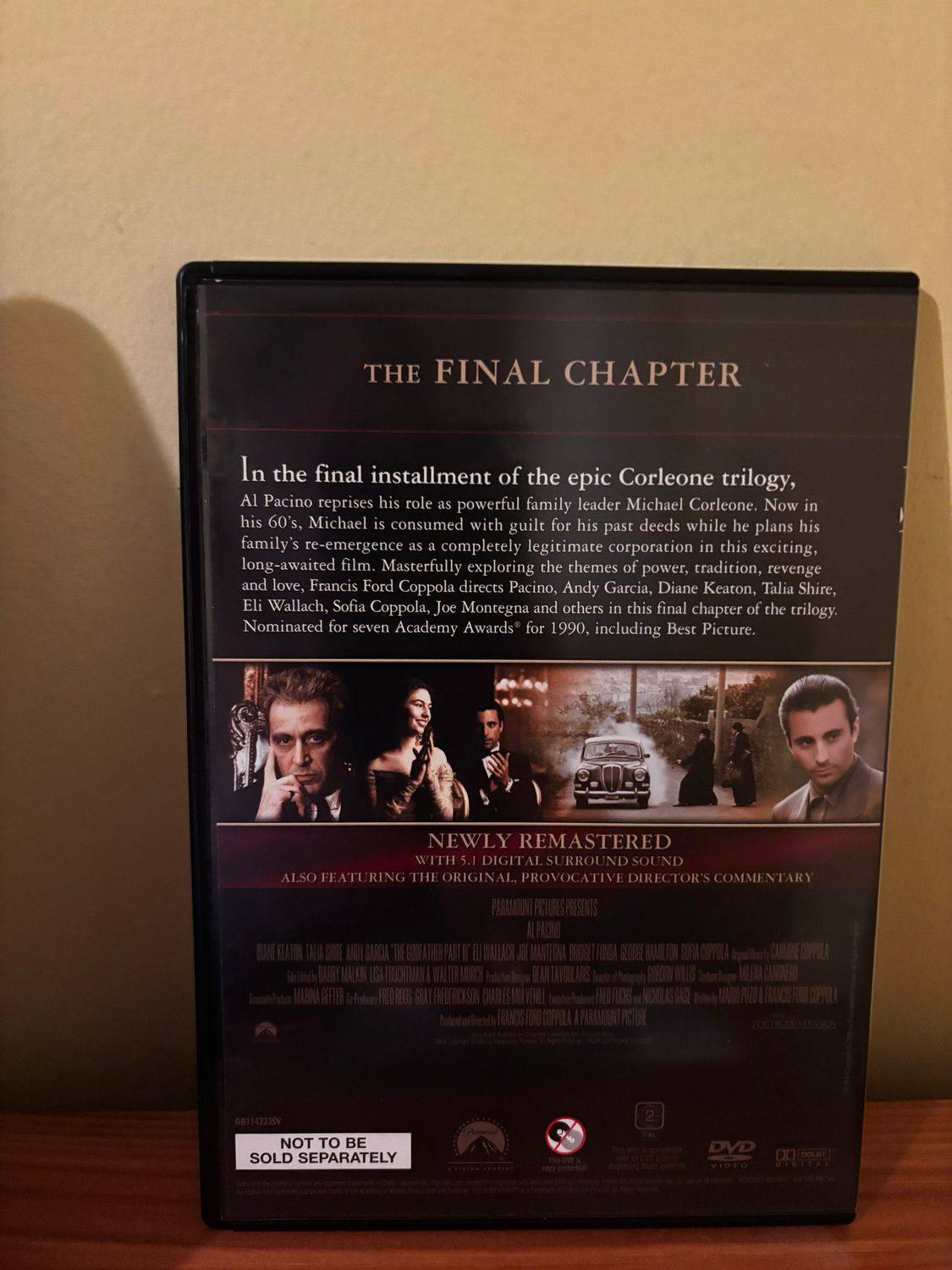 Experience the iconic saga with THE GODFATHER Films 1-4 (DVD) Box Set, a must-have for any collector.