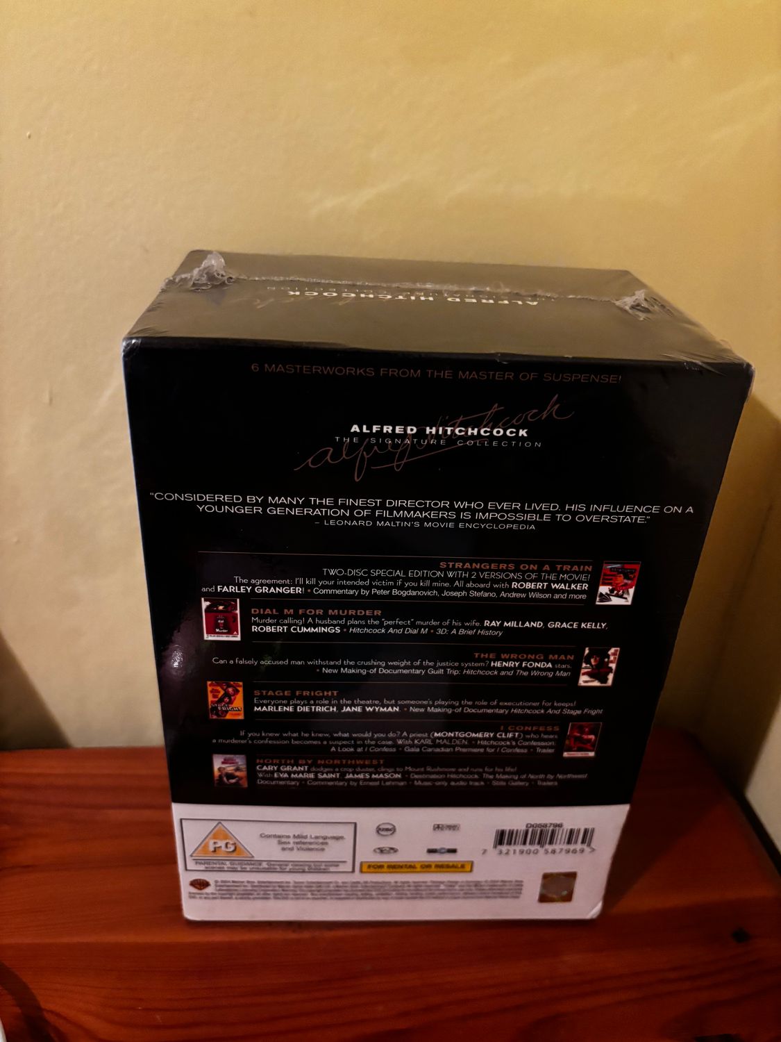 Alfred Hitchcock - Signature Collection (Box Set) Sealed (DVD, 2004) offers six iconic films for collectors at your store.